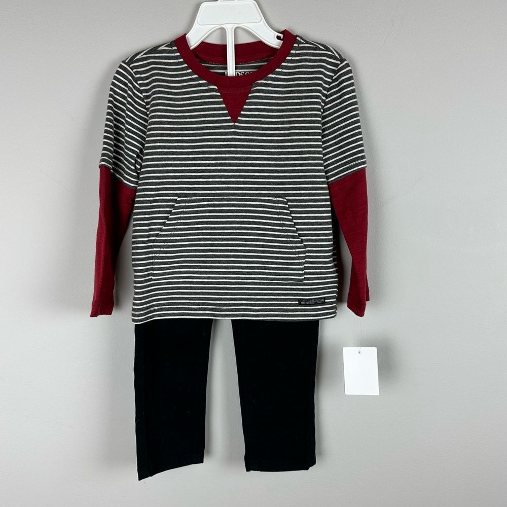 NWT Hudson Jeans boy’s matching 2 piece set/outfit size 2T